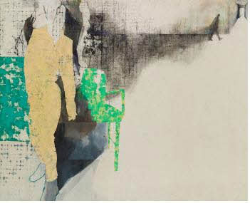 가장 멀리 있는 나 130.3x162.1cm 장지에 채색. 2010